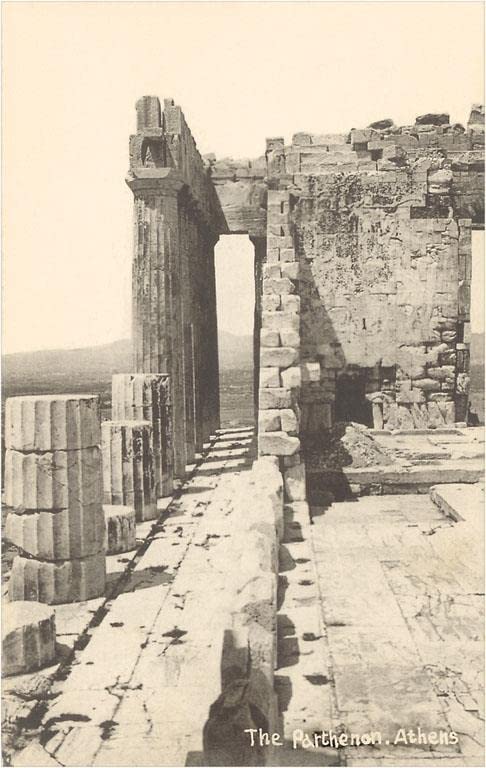 Parthenon, Acropolis - Vintage Image