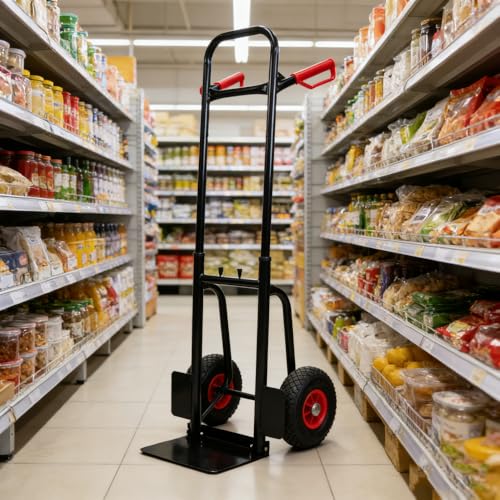 Carretilla Manual Plegable 2 en 1 330 lbs Ruedas Caucho miniatura 1