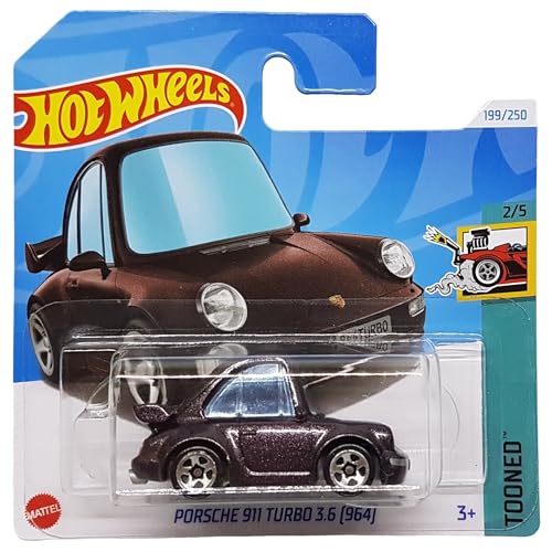 Hot Wheels Porsche 911 Turbo 3.6 1:64 Metalflake miniatura 1