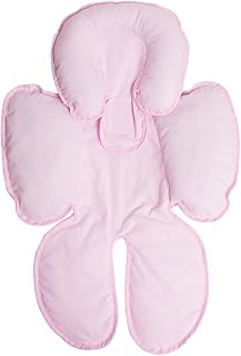 Capa para Bebê conforto e carrinho bordados, Papi textil, Rosa