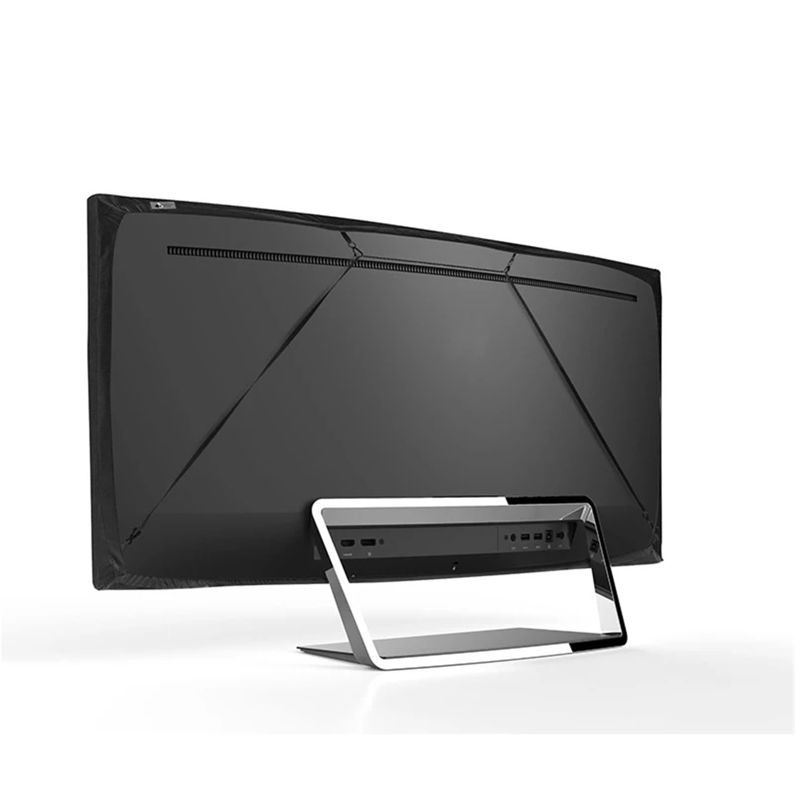 osłona TV na zewnątrz Ochraniacze telewizora Nadaje się do 43-calowych 49-calowych 55-calowych osłon przeciwpyłowych telewizorów LCD TV Wisząca pionowa osłona przeciwpyłowa na telewizor(110 69 0.01cm