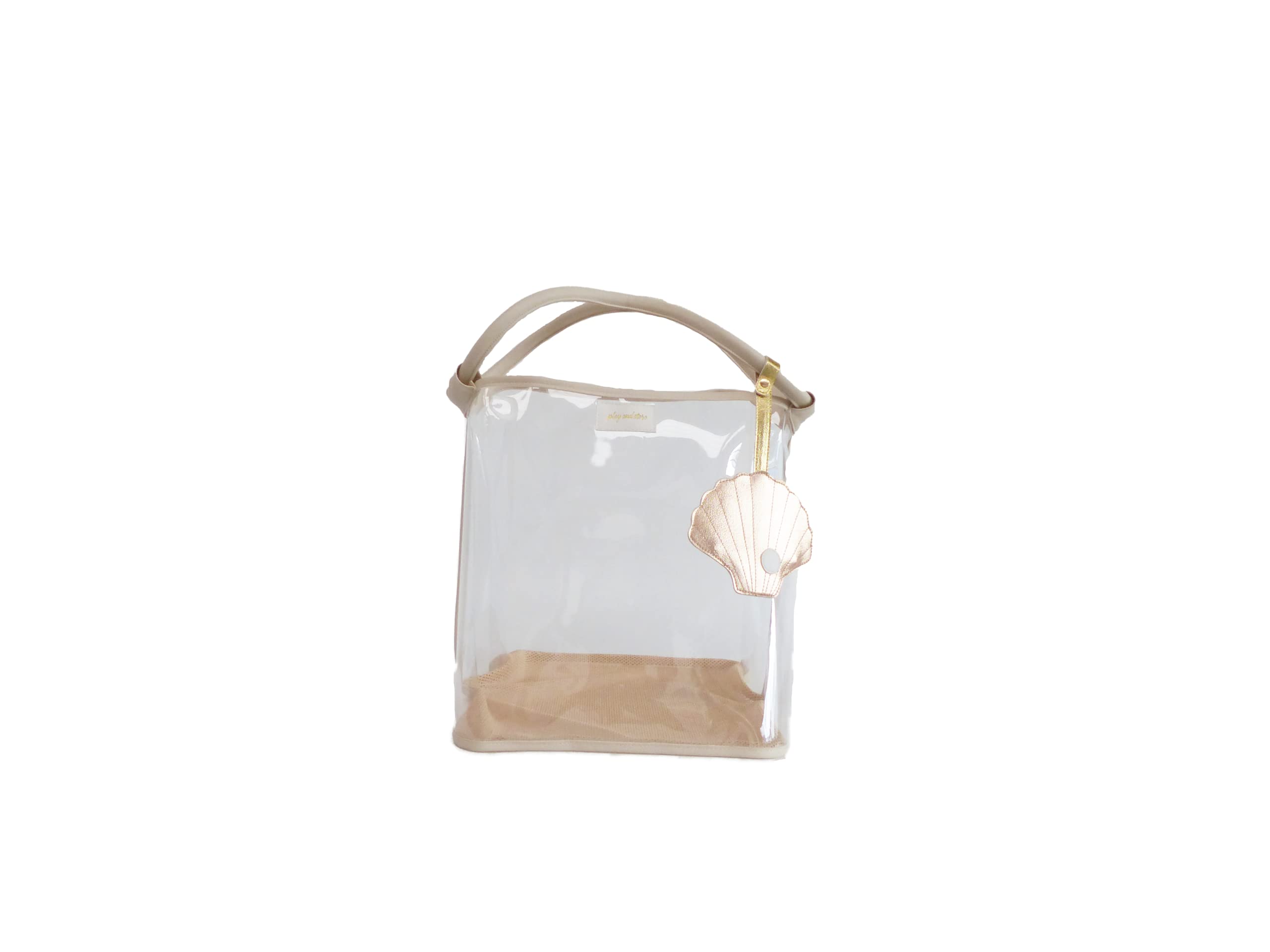 PLAY AND STOREBolso de playa para Mujer, Beige, Talla única