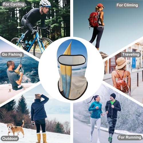 Balaclava para Hombres y Mujeres - Máscara de Esquí, Cubrecara para Ciclismo, Surf y Actividades al Aire Libre miniatura 6