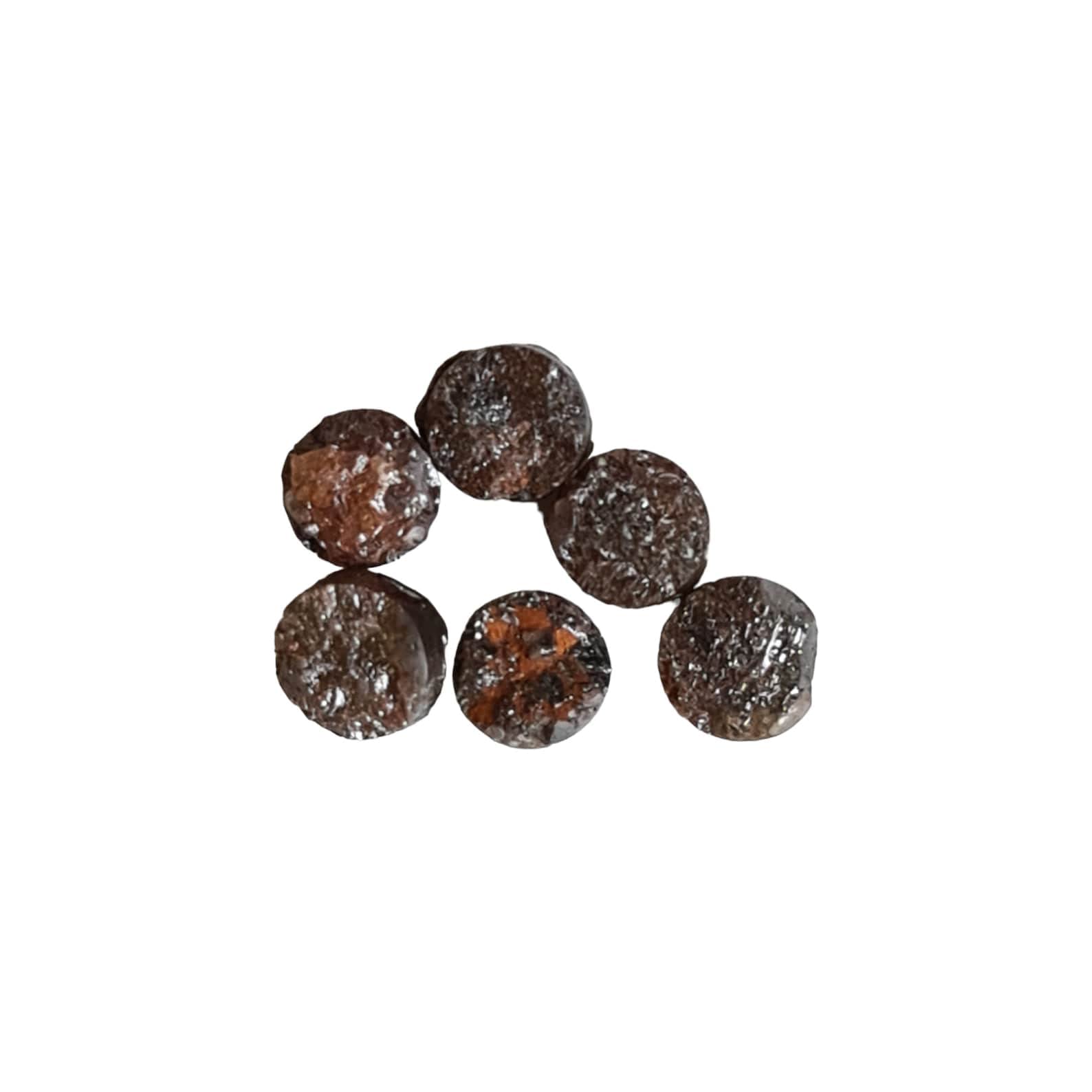 Dischi diamantati grezzi Pneumatici diamantati 3 pezzi Diamanti sciolti tagliati al laser per donna, marrone, 5-5,5 mm