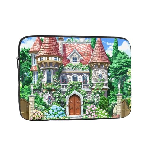 Flowers On The Wall Laptop Sleeve Case 15 Inch Suitable For Notebook Computer Tablet Traveling Carrying Simple Case