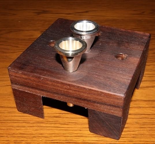 Mouthpiece Stand (Material: Walnut) 10 Holes (for Horns)