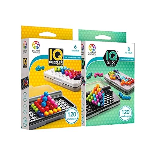 Smart Games - IQ Puzzler Pro + IQ Six Pro | Juegos De Mesa Niños 8 Años O Más | Rompecabezas Niños Y Rompecabezas Adultos con 240 Desafíos | Juegos De Viaje para 1 Jugador | Ya disponible en tu tienda friki favorita! En mundofriki.es!