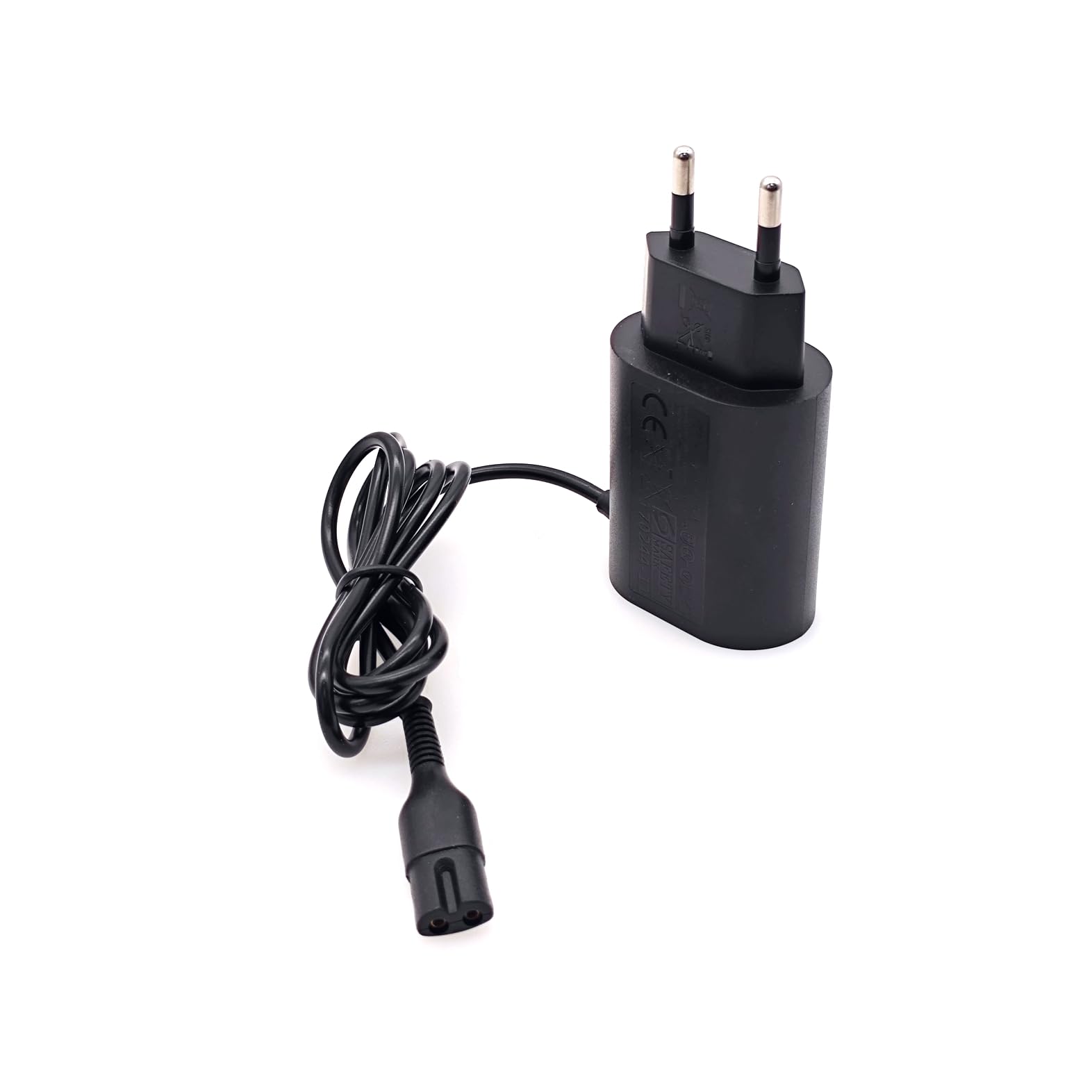 JZK Caricabatterie adattatore ricambio 12 V per Braun rasoio, adattatore alimentazione 1 m per Braun serie 1 3 5 7 9, rifinitore ed epilatore, caricabatterie parete per rasoio elettrico
