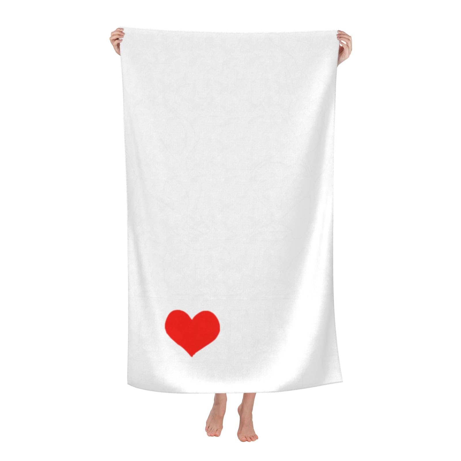 LSRCPD Beach Towel I Love My Pit Bull Dog Microfiber Beach Towels Blanket Oversized Tropical Big Extra Large XL Pool Towels Quick Dry Sandproof for Women Girls Kids