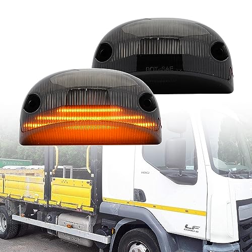 Pilotos LED de paso lateral para mejorar la seguridad nocturna en rutas de camiones Renault Kerax