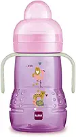Copo MAM Trainer Night 220ml - Rosa