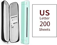 Vista 1 de Phomemo Impresora portátil - Impresora portátil inalámbrica para viajes, compatible con iOS y Android y laptop, mini impresora móvil Bluetooth