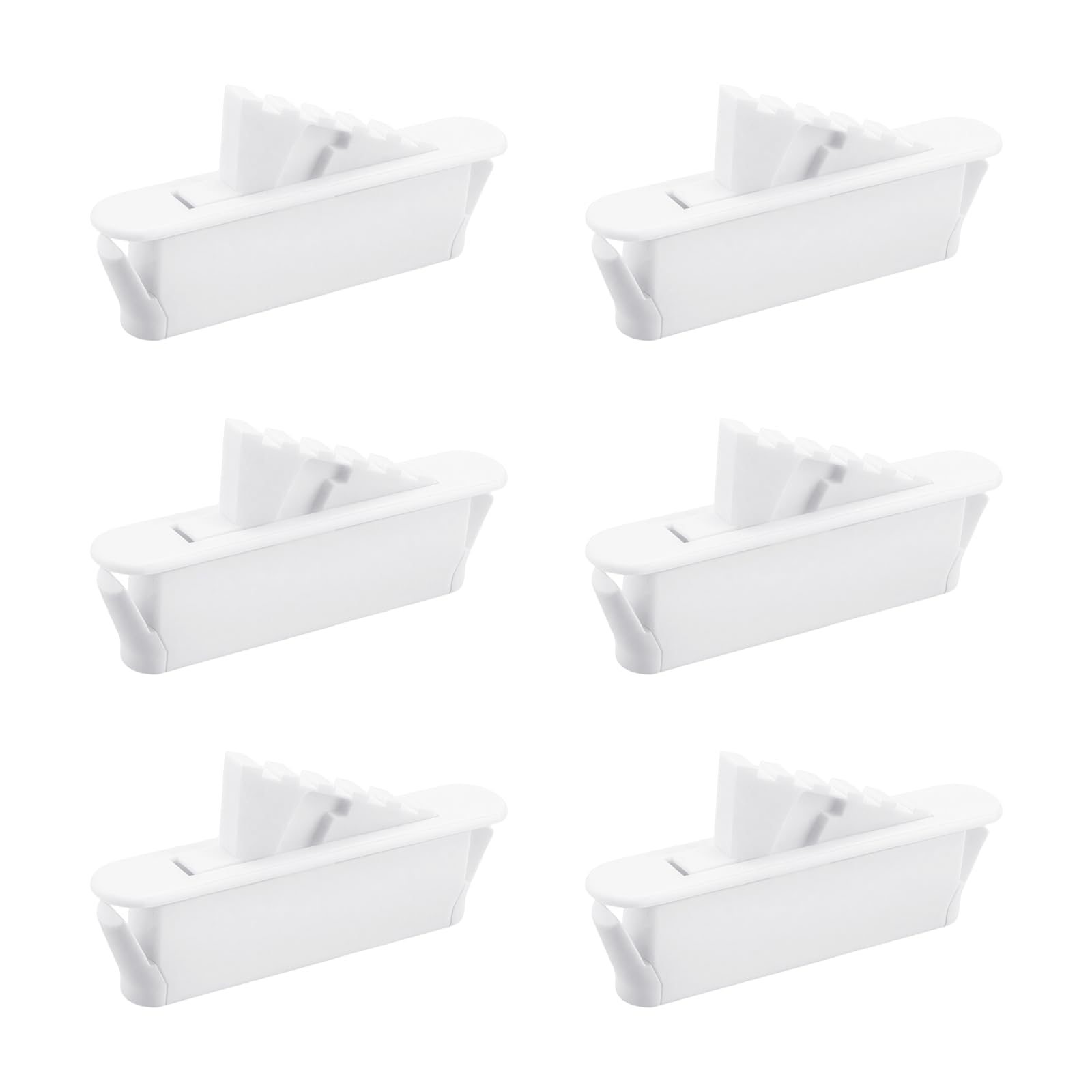 for Residential Window Safety Applications - White 6 pcs 1714WHITE Window Sash Vent Stops