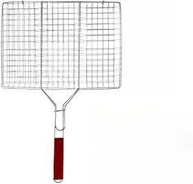 Grelha Churrasqueira Inox 70cm Dupla - Compatível com Churrasqueira, Alvenaria e Pré-moldada