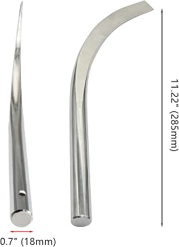 Banana Flange Wedge, Metal Pipe Fitting Welding Tool, Banana Wedge with Lanyard Hole, Spacing Wedge for Pipeline