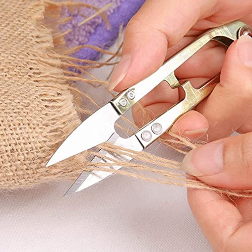 Küchenschere, U-förmige Nähschere, Fadenschneider, kleine Schere, Trimmzange für Stich, Stickerei, DIY-Nähzubehör