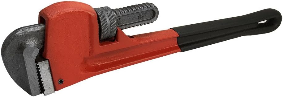 Heavy Duty 18'' Adjustable Pipe Wrench Plumbing Monkey Soft Grip