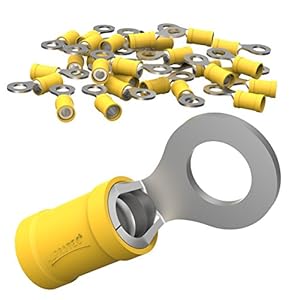 Auprotec 25x AU-RV Gelbe Ringklemmen Kupfer