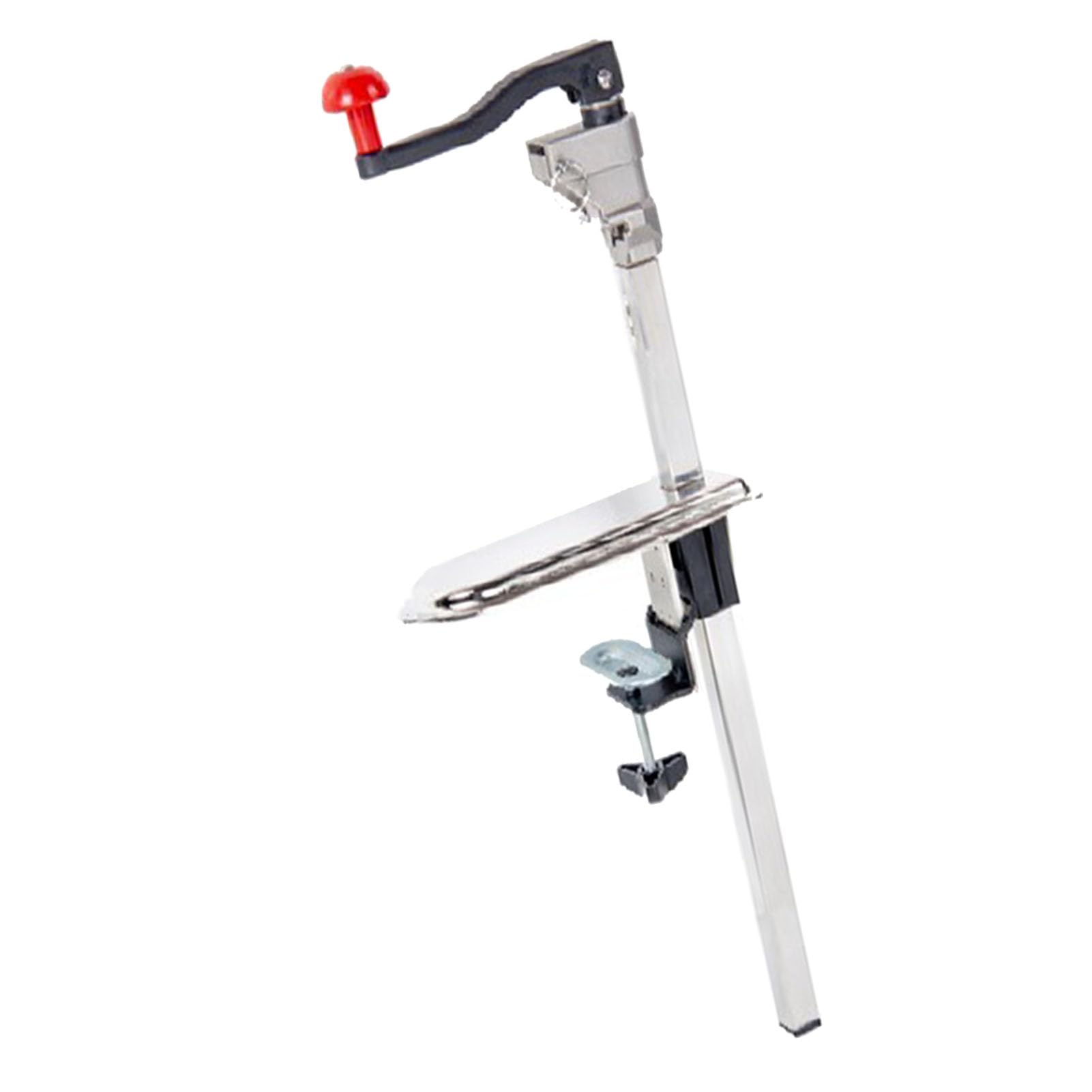 FTVOGUE Abrelatas Comercial de Acero Inoxidable Industrial Manual de Alta Resistencia, Diseño de Abrazadera Mejorado para Restaurantes, Hoteles, Bares, Barcos, Abre 2-3 Latas por Minuto, Se Adapta a