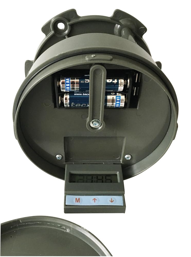 Berger + Schröter Wild-Futter - Máquina de esparcir Doble con Reloj Digital
