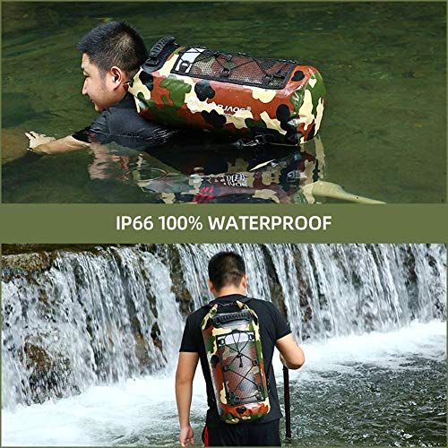 Waterproof Dry Bag, BicycleStore 25L Backpack Sack Storage Bag with Long Adjustable Shoulder Strap Large Mesh Internal Pouch Dry Wet Package for Kayaking Boating Canoeing Fishing Camping Snowboarding - Thumbnail 7