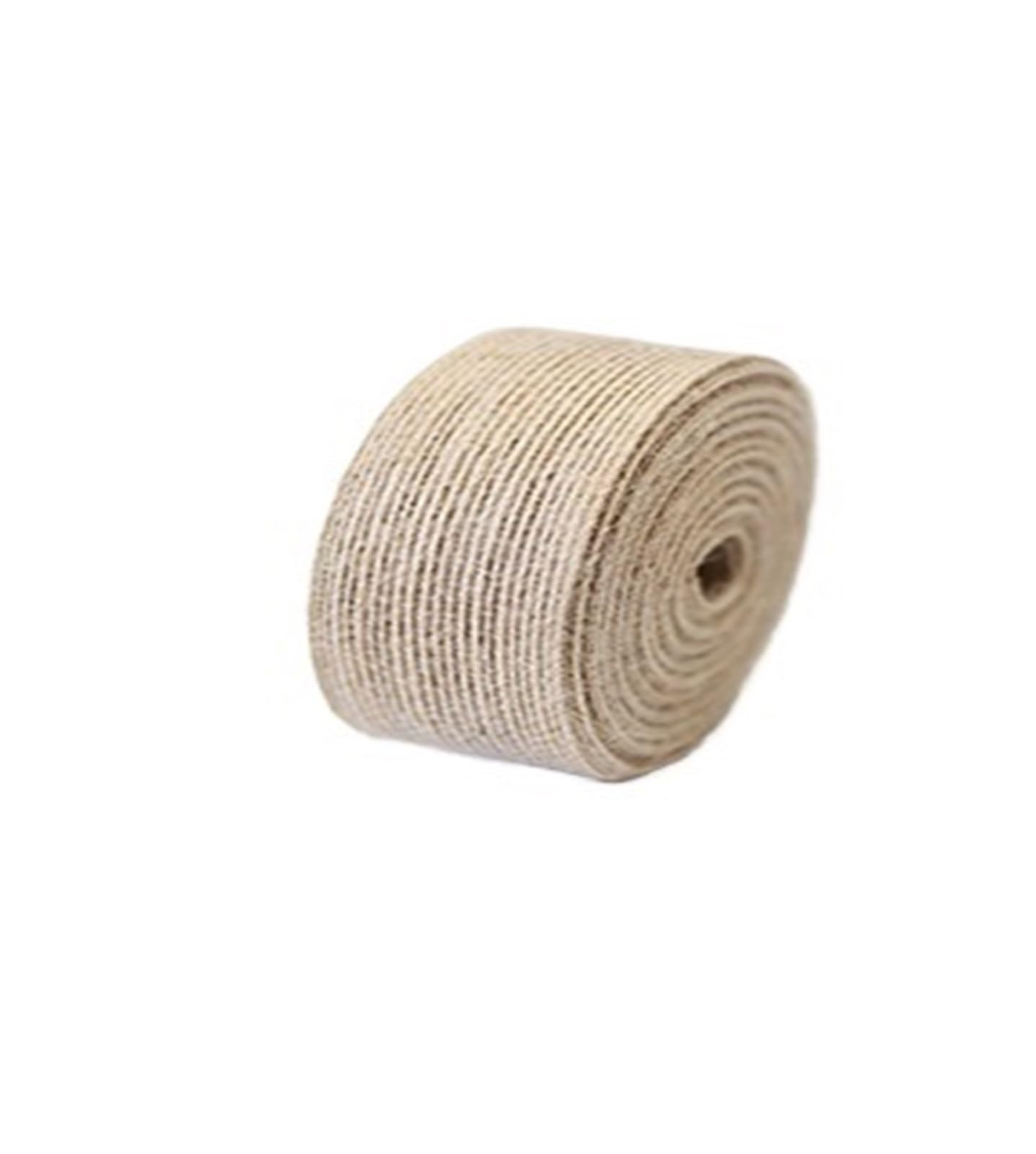 Jute Burlap Ribbon, Jute Burlap Ribbons, Ribbon Rolls 10M 1.5-3.8cm Rustic