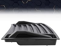 Vista 6 de PIT66 Rejilla de Capó Parrilla con Asas Compatible con Hummer H2 Base Pickup 2003-2007 15063080 25858920 25928163