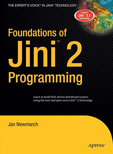 Foundations of Jini 2 Programming view 2