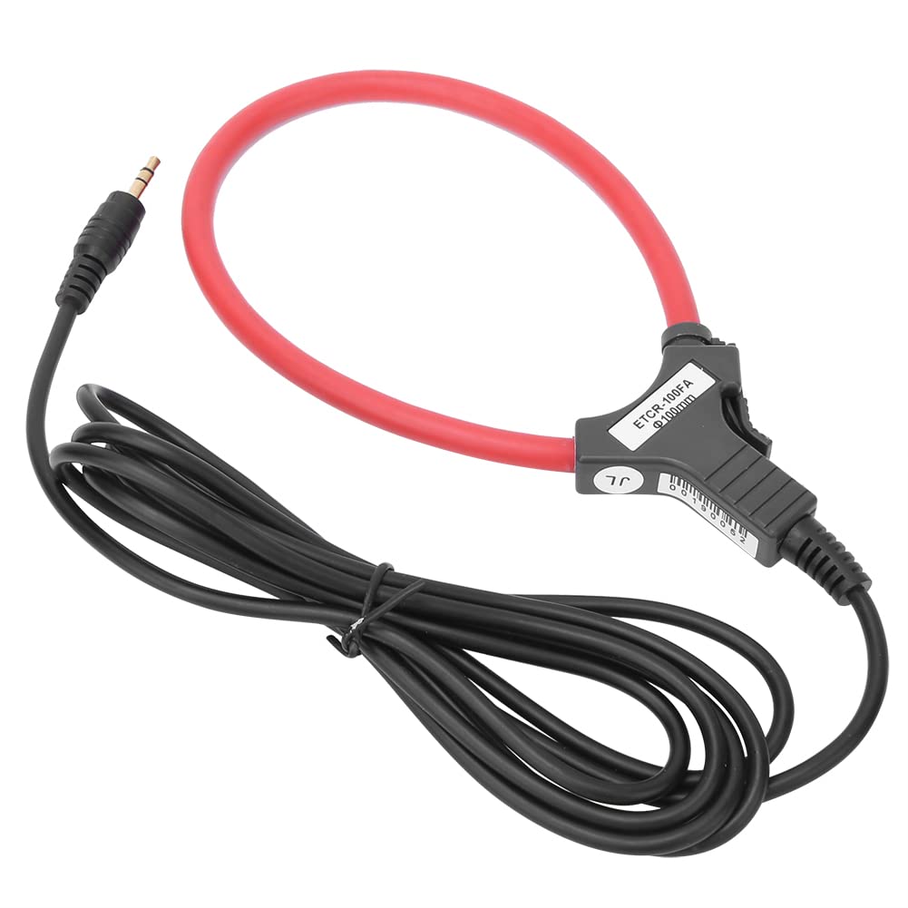 ETCR100F Current Sensor, Flexible Current Transformer, AC Multi-Functional Coil Current Sensor, Split Core Current Transformer Coil Sensor Used for Energy Meter for Electronics Industry