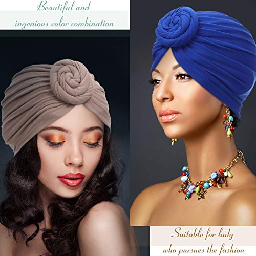 Image of SATINIOR 6 Pcs Turbans for Women