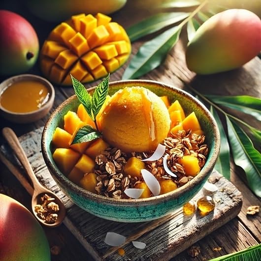Image of Acai Roots Premium Mango Pineapple Sorbet, 3 Gallon