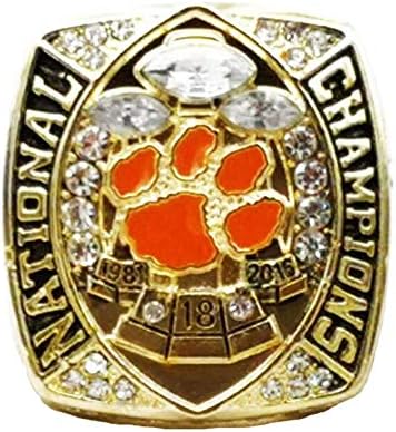 AMOH JERCY Clemson Tigers 2018-2019 National Football Championship Replica Ring - Trevor Lawrence (Size 12-14)