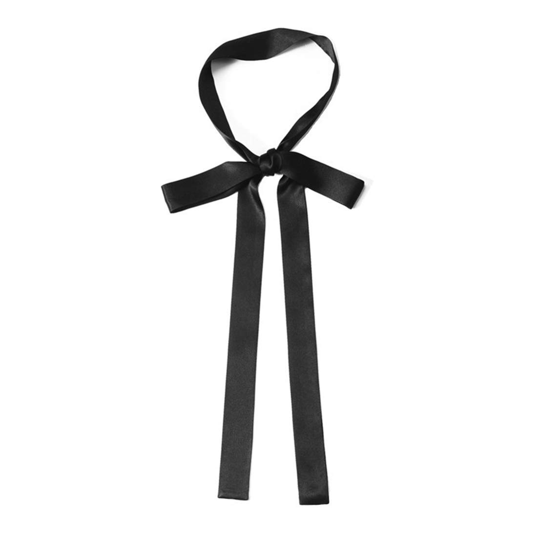 Amazon.co.jp: 女性のリボンスカーフ、160 * 2.5センチメートル