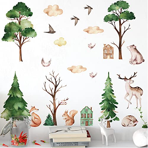 Sunflower Butterfly Wall Stickers, Peel & Stick Removable Garden Yellow Flower Art Murals Floral Decals, Khayrovies Self-Adhesive Diy Applique Wallpaper For Bedroom Bathroom Kitchen Tv Background (E) #TOP1