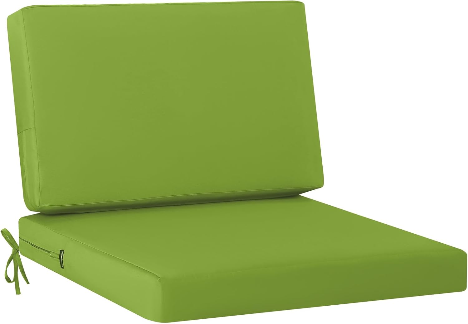 idee-home Deep Seat Patio Cushions 28.5 x 28.5 Outdoor Cushions, Waterproof Fade Resistant Patio Furniture Cushions with Removable Cover, Hampton Bay Cushions for Sofa Couch Chair, with Back Cushion 28.5 x 28.5 x 4 inch Green Leaf