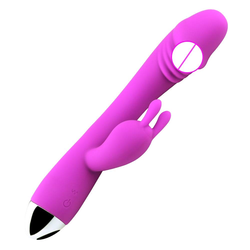 Vibrador de conejo y consolador de 30 velocidades, juguete de ...