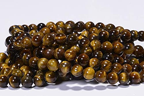 Perles œil de tigre 8mm de qualité supérieure en fil de pierres fines LKBEADS