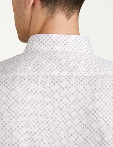 Image of Van Heusen Formal Printed Shirt for Men| Premium Cotton| Full Sleeves| Slim Fit |Breathable Fabric