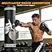 GIKPAL Freestanding Punching Bag for Adults 67'' Heavy Boxing Bag with Boxing Gloves, No Spring Low-Noise Standing Bag for Home Office Kickboxing (Black 01)