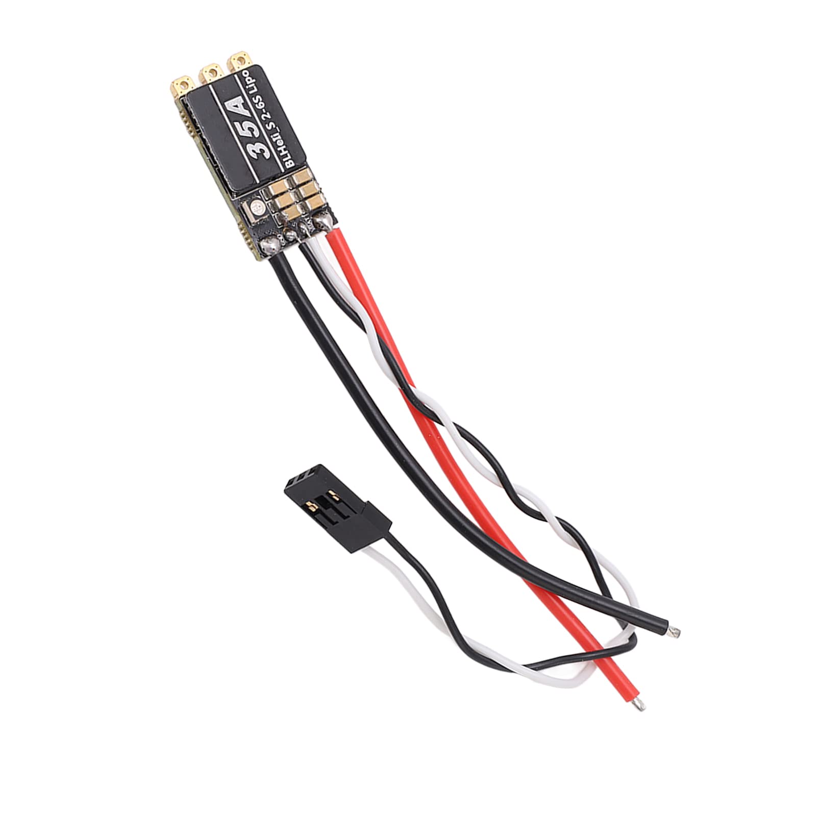 Mrisata 35A ESC 2-6S Brushless ESC Lipo BLHeli_S Brushless Electronic Speed Controller Support D-Shot 300/600 for FPV Drone RC Helicopter Quadcopter Traversing Machine Four Axes Drone