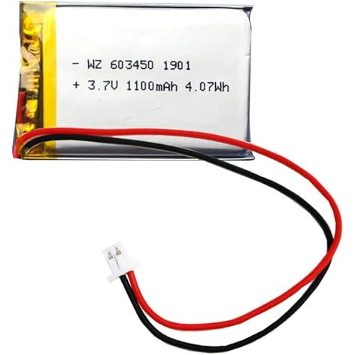Manufacturers Supply Polymer Lithium ion Batteries 653450 673450 (1200MAH) 3.7V Mobile Lighting