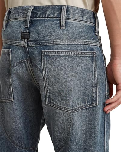G-STAR Men's Elwood 3D Regular Jeans, Blue, 32 W/34 L – Ansicht 3