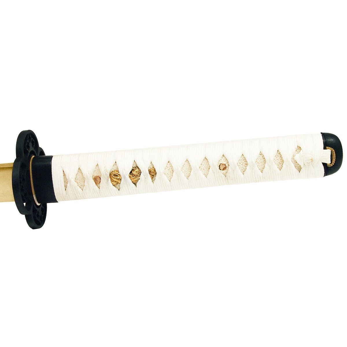 Wakizashi Kurzschwert Damaszener Stahl handgefertigt