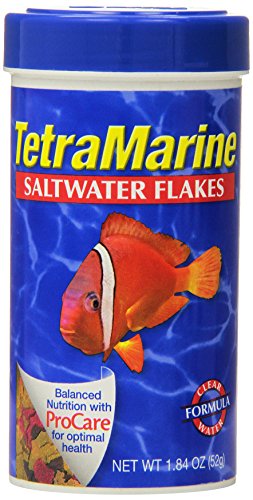 Tetra 16212 Tetra Marine Saltwater Flakes, 1.84-Ounce, 250 ml