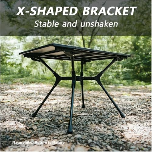 Table de camping ultralégère et compacte en aluminium - 7