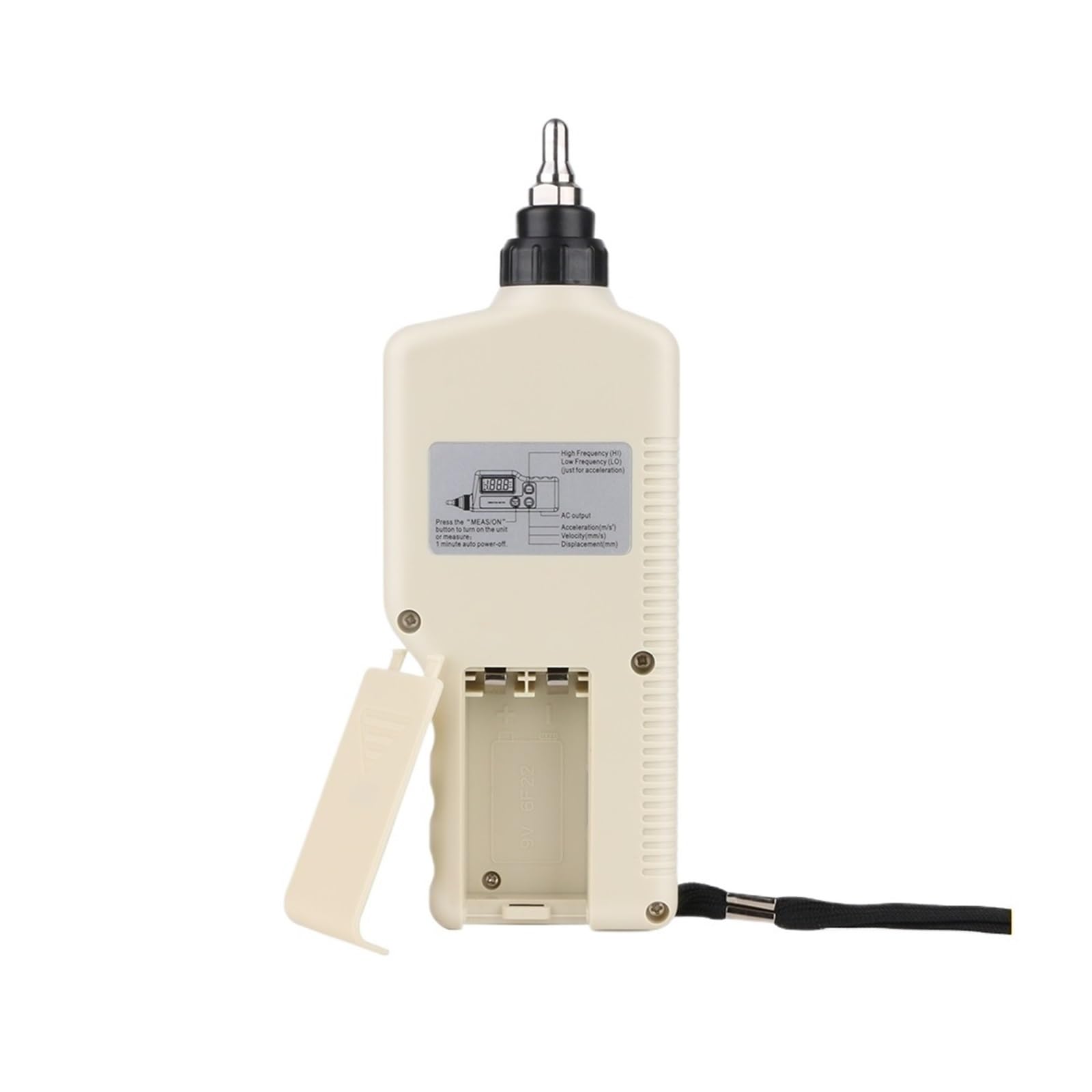 Vibromètre numérique, Vibromètre numérique haute précision, analyseur de fréquence vibration électronique LCD, portable WT63A