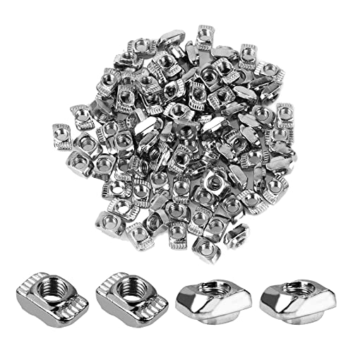 Boeray 2020 Series M5 T Slot Aluminum Profile With Slot 6Mm Drop In Nut Tee Nut Pack Of 100Pcs #TOP27