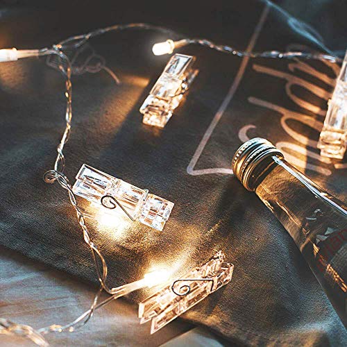 Mini-Clothespins-for-Crafts-Photo-Clips-Clear-Picture-Clips-Plastic-Tiny-Clothes-Pins-for-Hanging-Pictures-Little-Close-Pins-Cloths-Miniclip-for-Clothesline-Miniature-Clip-for-Baby-Shower-100-PCS