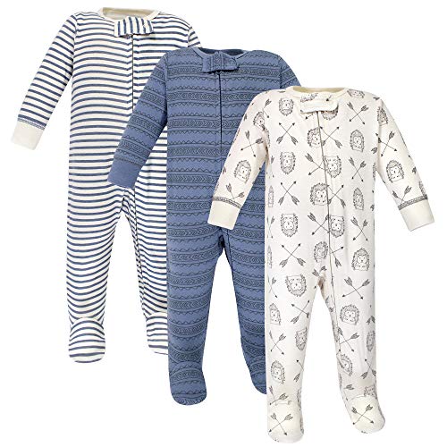 Image of Yoga Sprout Unisex Baby Cotton Zipper Sleep and Play