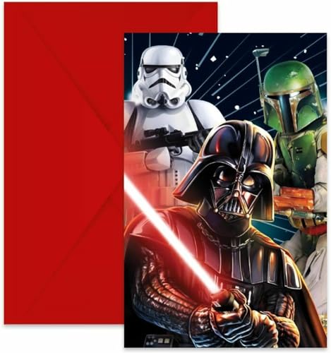 Procos Star Wars Galaxy 6 - Tarjetas de invitación